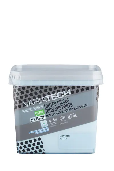 Peinture multi-supports intérieure - Satin - 0,75L VARIATECH Vente Flash