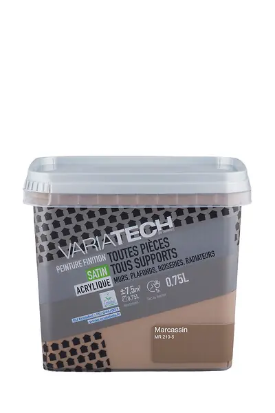 Solde Peinture multi-supports satinée - Marcassin - 0,75L VARIATECH