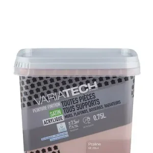 Peinture multi-supports satin - Praline - 0,75L VARIATECH Bon Marché