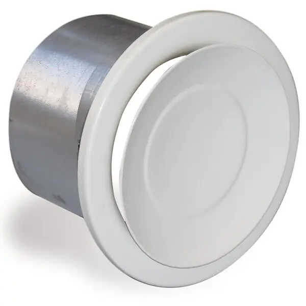 Bouche d‘insufflation - Acier inoxydable - Blanc - 125 mm AUTOGYRE Meilleure Vente