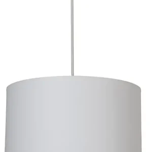 Suspension cylindre en coton - Blanc cassé - Diam.28cm COREP Marque