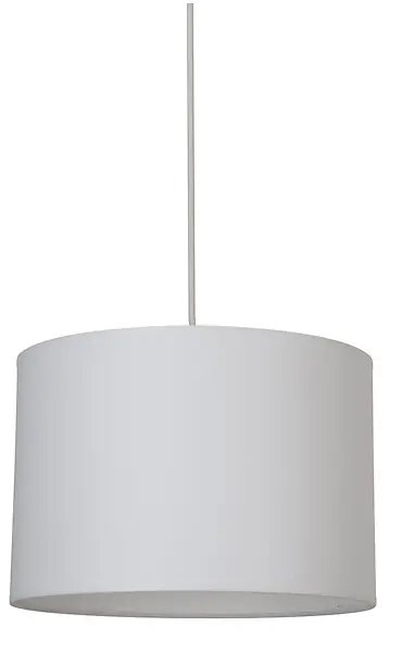 Suspension cylindre en coton - Blanc cassé - Diam.28cm COREP Marque