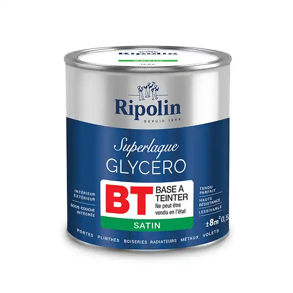 Nouvelle Collection Ri superlaque sat base bt 0,5l RIPOLIN