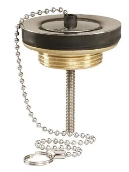 Prix Choc Bonde de lavabo en laiton D63 bouchon avec enjoliveur chromé - VALENTIN - 00 115500 000 00