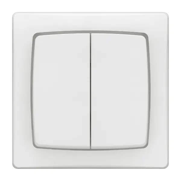 Interrupteur double saillie - Blanc LEGRAND Must-Have