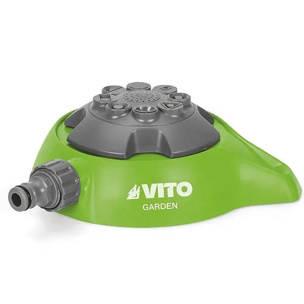 Arroseur d‘irrigation Jardin multijets 8 Fonctions Raccord Ø 19 / 25 mm Rayon 8m VITO Pas Cher