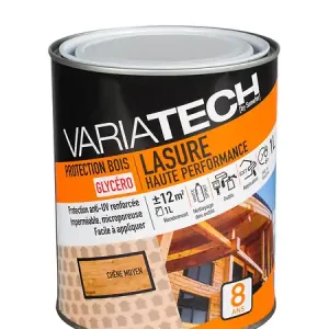 Offre Du Jour Lasure haute performance - Chêne moyen - 1L VARIATECH