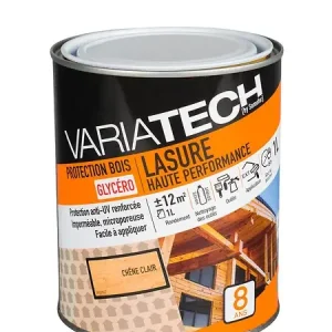 Prix Promo Lasure classique Chêne clair 1L VARIATECH