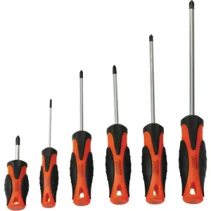 Nouvelle Collection Jeu de 6 tournevis Philips - Mousse - Module atelier FISCHER DAREX