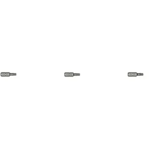 Carte de 3 embouts étoile percée TTX20 longueur 25 mm - HANGER - 133043 Meilleur Prix