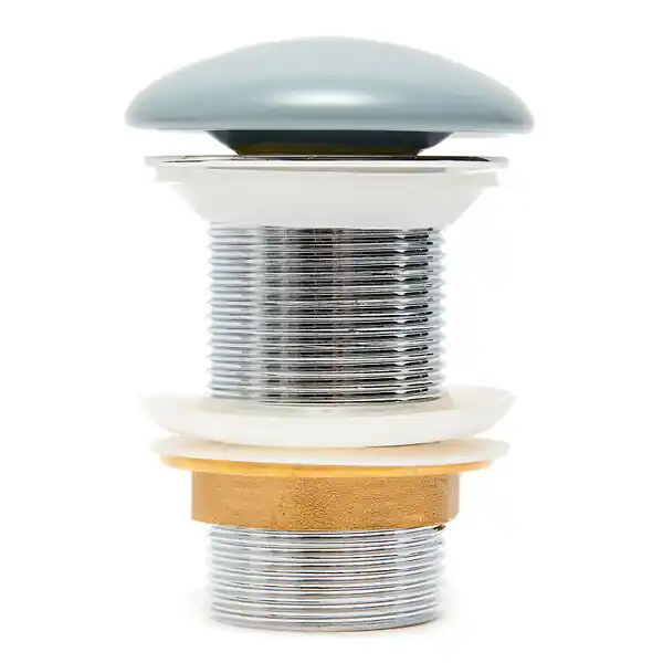 Bonde à écoulement libre Infinitio 5/4" sans trop-plein pour lavabos et vasques, bleu profond mat (PZATKADBLM) SWISS AQUA TECHNOLOGIES Satisfait Ou Remboursé