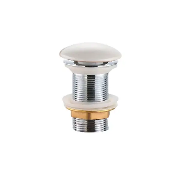Vente Flash Bonde à écoulement libre Infinitio 5/4" sans trop-plein pour lavabos et vasques, blanc mat (PZATKAWHM) SWISS AQUA TECHNOLOGIES