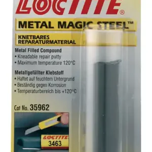 Mastic epoxy métal EA 3463 Metal Magic Steel gris 50g LOCTITE Seulement Aujourd'hui
