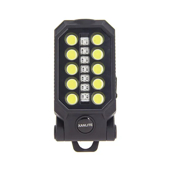 Super Prix Baladeuse LED rechargeable - 450 lumens - Noir - USB-C XANLITE