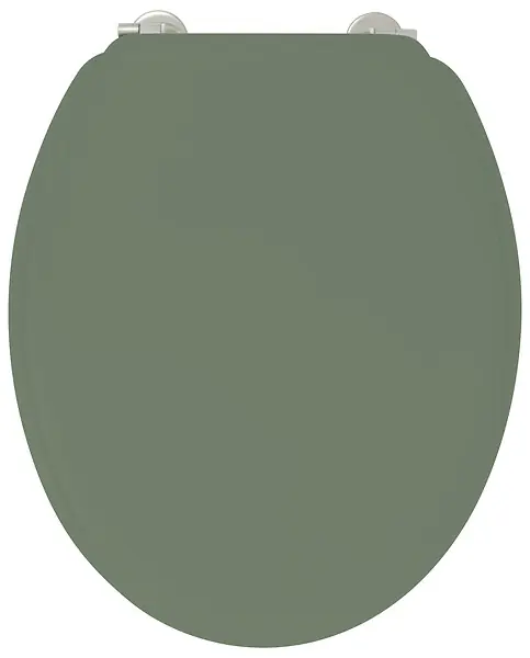 Nouveauté Abattant WC Duplo - Vert kaki - Fixation universelle GELCO