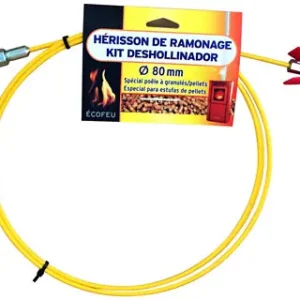 Vente Flash Canne de ramonage spécial pellets - Fibre de verre - 80 mm PYROFEU