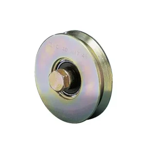 Galet à gorge V à décharge 60mm - FRATELLI COMUNELLO - 306Y-60 FAAC COMUNELLO Satisfait Ou Remboursé