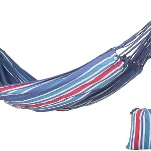 Prix Bas Toile hamac jardin "Dallas" - 3.6 m - Bleu HABITAT ET JARDIN