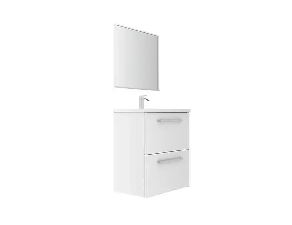 Caisson de meuble en PPSM melaminé - Blanc - 45x45x1,5cm VIF Quantité Limitée