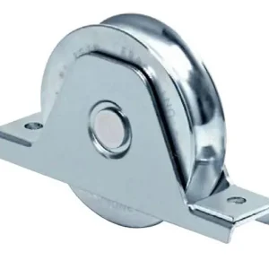 Roue 1 roulement à support intérieur à gorge V 80mm charge de 160kg - COMUNELLO - 335V-80 FAAC COMUNELLO Remise