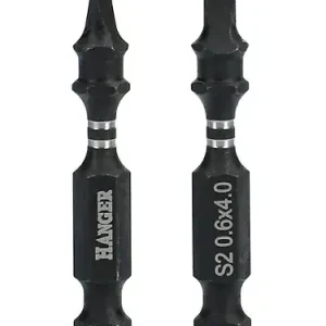 Embouts impact 1/4‘‘ fente 50 x 6,5mm - HANGER - 134059 Vente Flash