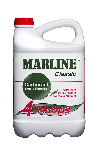Carburant 4 Temps - Bidon 5L - SP95-E5 MARLINE Promotion Saisonnière
