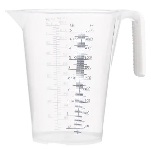 Produit De Marque Broc doseur transparent gradué 5L - PRESSOL - 07 065