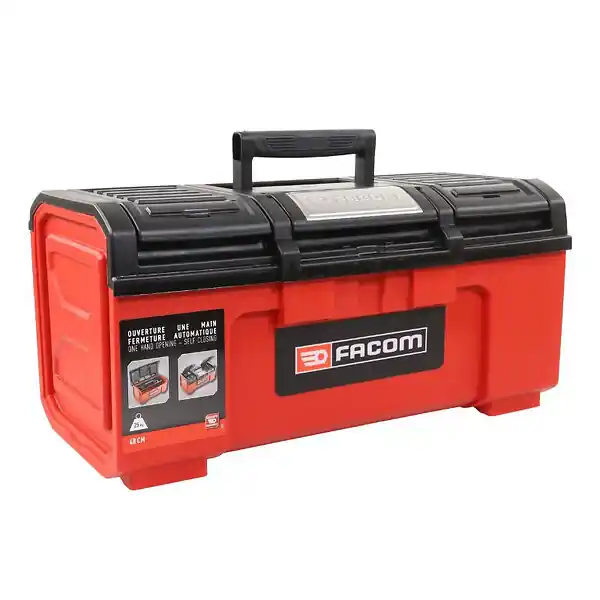 Boîte à outils plastique 19‘‘ FACOM BP.C19NPB - Fermeture automatique Vente Flash