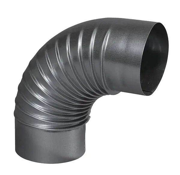 Jusqu'à Épuisement Des Stocks Coude plissé à 90° aluminié 139 mm - TEN - 372139