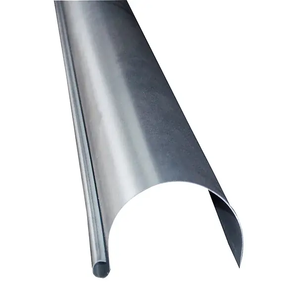 Acheter Direct Gouttière demi-ronde acier galvanisé - Dév.25cm - L.4m LMC VIRANO