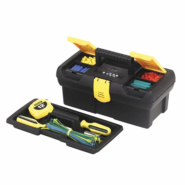 Nouvel Arrivage Boîte à outils - Série 2000 - Noir et jaune - 32cm STANLEY