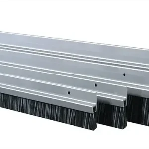Prix Promo Bas de porte brosse aluminium - L.250cm ELLEN