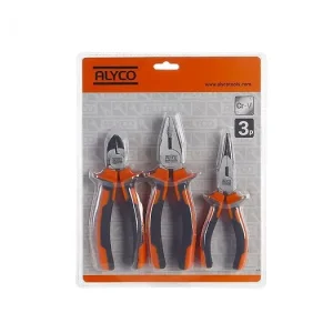Set de 3 Pinces Professionnelles Alyco Orange 170528 Achat Immédiat