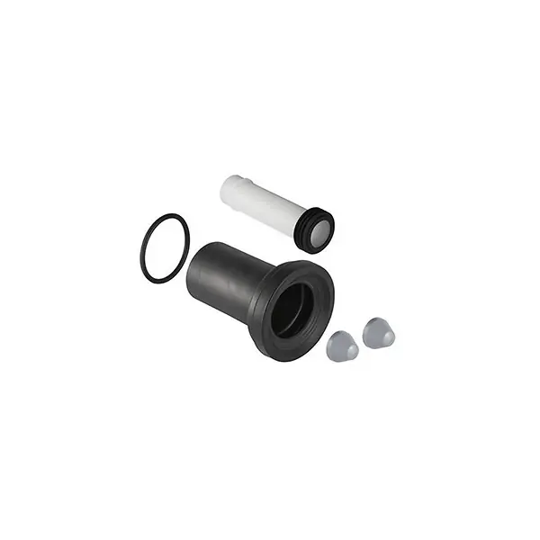 Jeu de manchettes pour WC suspendu adapté aux bâti-supports Duofix avec joint à lèvres Geberit - Lg 18,5 cm Meilleur Prix