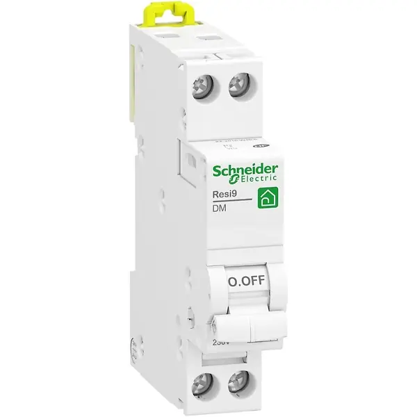 Marque Disjoncteur modulaire - Resi9 1P+N 16A courbe D - Blanc SCHNEIDER ELECTRIC