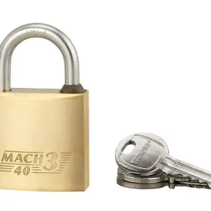 Cadenas laiton 40mm anse inox 2 cles UL Meilleure Vente