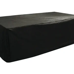 Prix Bas Housse de protection pour salon de jardin - 121 x 114 x 77 cm - Noir HABITAT ET JARDIN