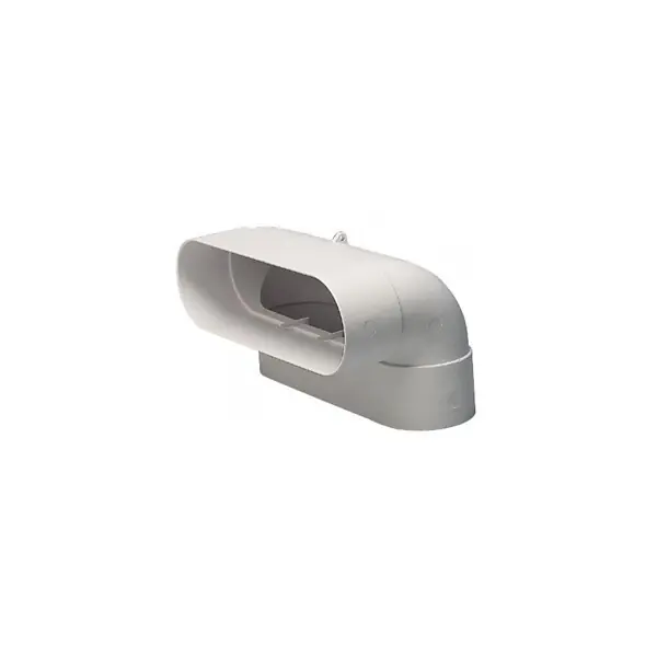 Prix Choc Coude vertical 90° Minigaine pour conduits rigides PVC - 60 x 200mm ALDES