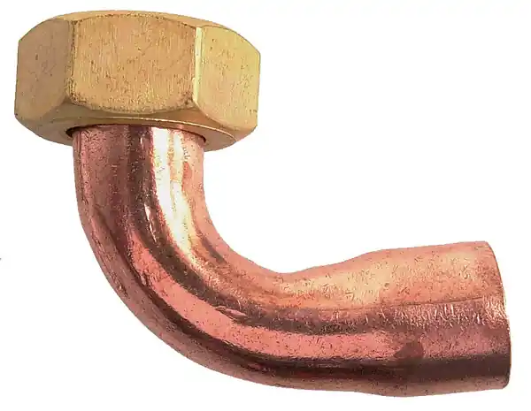 Bon Plan Raccord 2 pièces écrou prisonnier coudé F15X21 Ø 16 - GARIS - D12206B