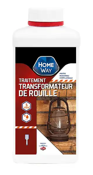 Transformateur de rouille renovateur - 1L HOMEWAY Haute Qualité