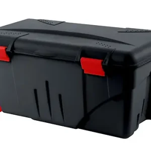 Malle de rangement TRAFIC 100 litres noir EDA Expédition Rapide