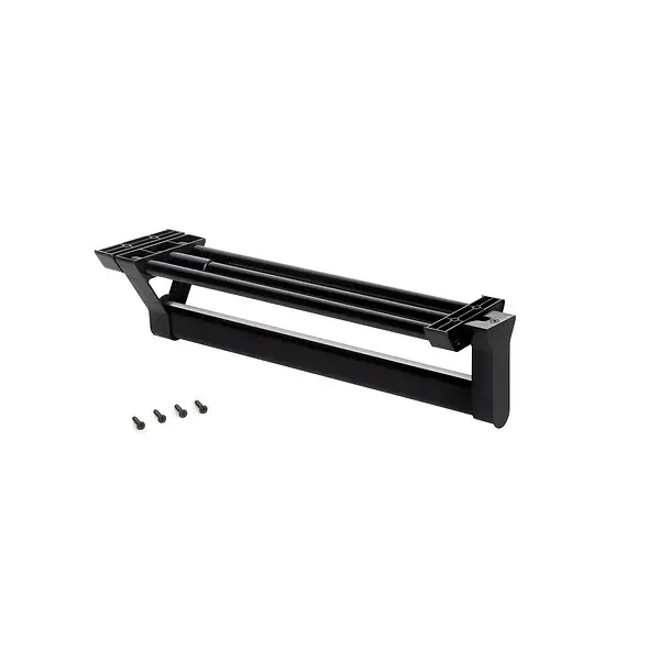Seulement Aujourd'hui Porte-vêtements extractible pour armoire Peint en noir, Aluminium. EMUCA