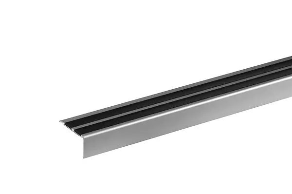 Authentique Nez de marche aluminium - antidérapant - adhésif extra-fort NPF