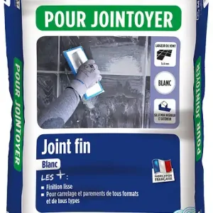 Mortier pour joints fins Blanc - Sac 20 kg MAPEI Promotion