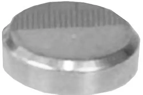 Cache vis plat diamètre 18mm laiton chromé boîte de 10 - GUITEL - 9020D18S03 HANGER Vente Flash