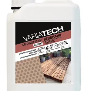 Prix Promo Dégriseur prêt à l‘emploi - Pour tous bois extérieurs - 1L VARIATECH