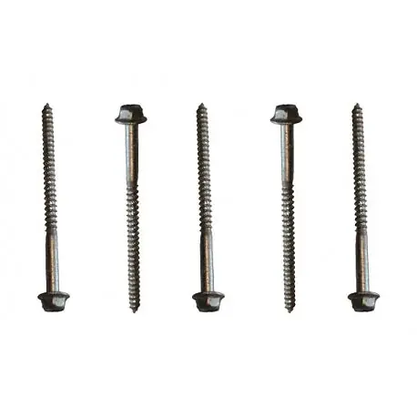 Offre Spéciale 100 vis tirefond 6x100mm à gachaud - l.6mm, L.100mm MCCOVER
