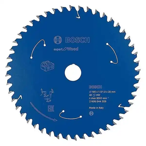 Lame BOSCH 2608644509	Bois Ø 165 mm 48 dents pour Scie circulaire Petit Prix