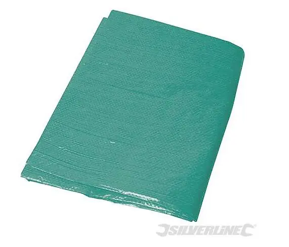 Petit Prix Silverline - Bâche haute résistance 4 x 10 m - 238942 SILVERLINE