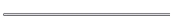 Main courante ronde aluminium New Rondo - Argent - L.300cm SOGEM Nouvelle Collection